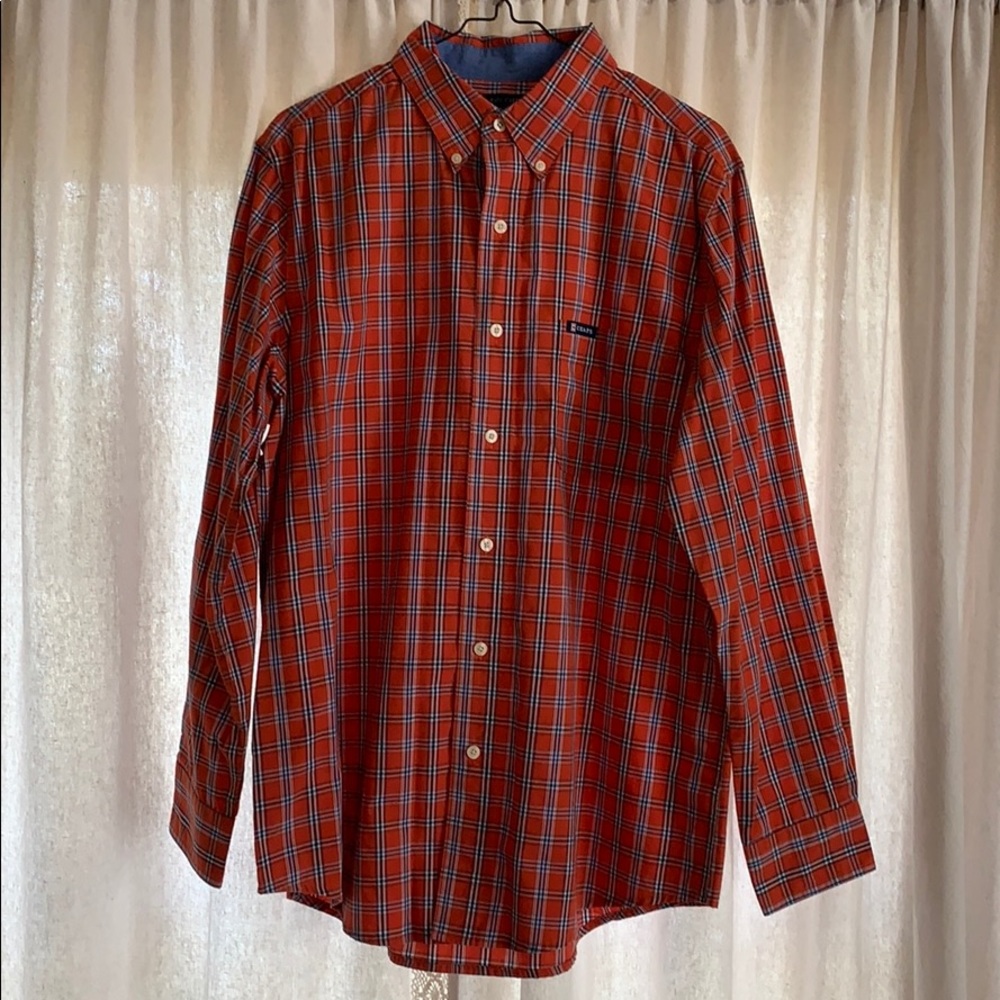 Men’s Chaps Button down Long Sleeve Polo Shirt